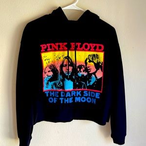 Women’s size Medium Pink Floyd band crop sweatshirt 🤩